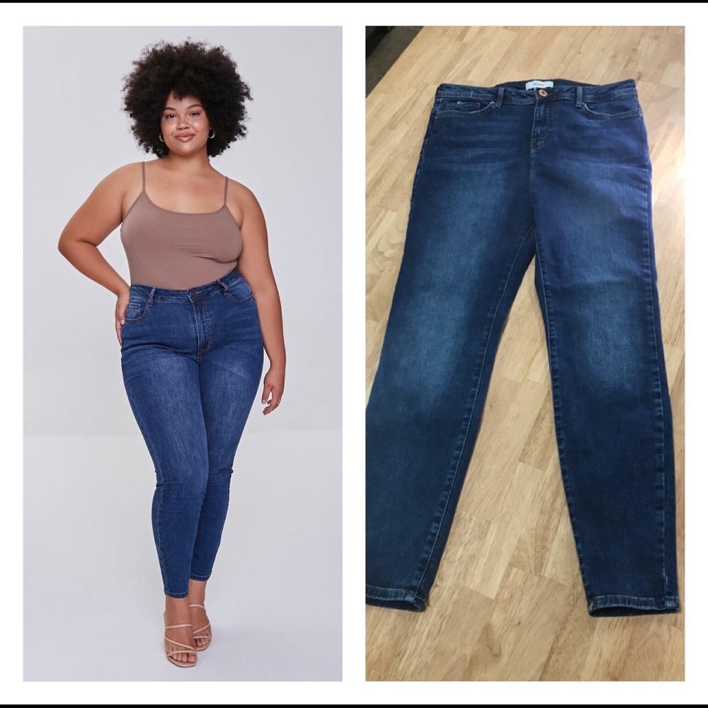 Forever 21 High Waist Skinny Size 14